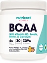 Nutricost BCAA pour les femmes (Peach Mango, 30 portions) - formulé spécifiquement pour les femmes - non-OGM et sans gluten