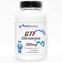 GTF Chroom 200 mcg //200 Capsules // Pure // by PureControl Supplements