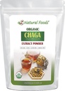 Z Natural Foods Biologische Chaga Paddestoel Extract Poeder, Geconcentreerde Premium Paddestoel Extract voor het ondersteunen van Immune Health, Energize Your Morning door het toevoegen aan koffie en thee, 1 lb