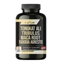 Tongkat Ali voor mannen & vrouwen- Extra sterkte Formule met Fadogia Agrestis en Tribulus met Maca Root - Uithoudingsvermogen, vitaliteit, Energie, Mood Support 
