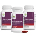 Terry natuurlijk klinische OPC extra sterkte - Cardiovasculaire gezondheid en focus ondersteuning - supplement met druivenzaadextract - Immuunondersteuningssupplement - 60 Softgels (pakket van 3)