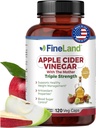 FineLand Apple Cider Vinegar Capsules with The Mother & Probiotics 