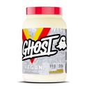 GHOST Vegan Protein Powder, Banana Pancake Batter - 2lb, 20g de protéines - Pois à base de plantes et protéines de citrouille biologique - Après l'entraînement et la nutrition Shakes, Smoothies, & Baking - Soy et sans gluten
