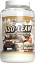 Isolean, 100% Wei Proteïne Isolaat, Lage Suiker, Maximaliseren Herstel, Veteren Eigendom en Operated (28 Serves, White Chocolate Peanut Butter)