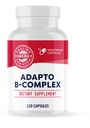Complexe Vimergy Adapto B, 120 portions – Haute puissance avec 8 B de vitamines, Rhodiola et Berry Hawthorn – soutient l'énergie mentale, la cognition, l'humeur - Non-OGM, Kosher, Vegan, Paléo, Pas de gluten, Pas de soja