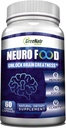 GreeNatr Brain Supplementen voor Geheugen en Focus - Ginko Biloba Capsules Brain Booster Supplement met B1, Foliumzuur & Calcium - Geheugensupplementen voor Cognitieve & Brain Health 60 Capsules (1 fles)