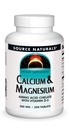 Bron Naturals Calcium & Magnesium, Aminozuur Complex met vitamine D-3, 300 MG - 250 tabletten