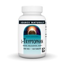 Bron Naturals L-Tryptofaan, voor Mood, Relaxatie en Slaap*, 500mg - 120 tabletten