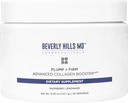 Beverly Hills MD Plump + Firm Advanced Collagen Booster for Aging Skin- Nutrient Powder Drink Mix Formula for Plumpper, Firmer, Skin w/Collagen Peptides, Polyphénols, Ceramides (Lémonade aux framboises)