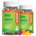 Gommies de chanvre naturel 2.000.000 XXL Force supplémentaire - Vegan, Sucre faible, Non-OGM - 120 comtes