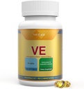 1e Hulp NSF Vitamine-E Supplementen-Softgels Vrouwen-Tocotrienolen Mini-Capsules - 100 Softgels Verbeteren Bloedcirculatie Vitamine E Capsules Oplosbaar in water,E Vitamine Supplementen Antioxidant Ondersteuning
