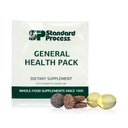 Standard Process General Health Pack - Supplément quotidien multivitamine et minéral - soutient la santé fondamentale et la fonction immunitaire - 60 packs