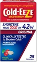 Cold-EEZE natuurlijke Cherry Zink Lozen, Homeopathische Koude Remedie, Vermindert de duur van de gewone koude, Sore Throat, Hoest, Congestie en Post Neus Drip, 25 Tellen