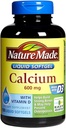 Nature Made Calcium 600 mg - 100 Softgels, Verpakking van 4