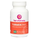 Turmerzing C-14 Getest Kurkuma en gember voor gezonde ontstoken respons, 95% Curcumins 5% Gingerols