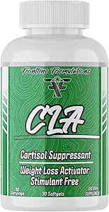 Frontline Fomulations CLA, Cortisol Suppressant, Stimulant Free, Enhances Energy and Metabolism, Increased Energy and Endurance, Train Harder, Recover Faster, Veteran Owned and Operated (90 Servings)