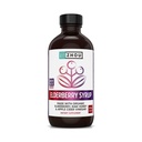 Zhou Nutrition Elder-Mune+ Stroop - Biologische Zwarte Ouderwetse Stroop voor volwassenen, Immuun ondersteuning Elixir met Apple Cider Vinegar, Echinacea Tinctuur, Natuurlijke Wellness - 8 Fl Oz glazen fles