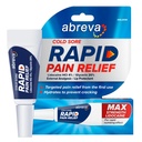Abreva Cold Sore Treatment Rapid Pain Relief Cream - 1 Tube, 3 Gram