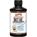 Barlean's MCT Oil Supplement, Kokosnoot smaak voor Keto Koffie, Emulsified Romige Liquid Syrup met 5.400mg Plant-Based MCT's ter ondersteuning van energie, Focus en Wellness, 16 oz