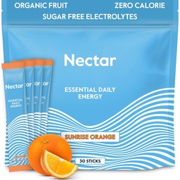 Nectar Energy Booster - Organic Cafeine, B12 & Electrolytes - Sugar Free & Zero Calorie 