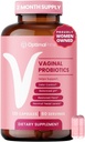 Optimale Prime Vaginale Probiotica voor vrouwen met prebiotica, Cranberry Extract, en Lactobacillus Probiotic Blend, Ondersteunt gezonde Vaginale Flora, Odor Control, pH-balans, 2 maand levering, 120 capsules