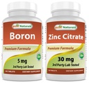 Boron 5 mg & Zink citraat 30 mg