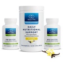 Equilife Dr. Cabral Detox, 7 dagen programma met plantaardige eiwitten, vitamines, Aminozuren, & mineralen ter ondersteuning van volledige lichaamsbalans, Maaltijd vervangende poeder, Veganistisch, Glutenvrij, Vanille, 14 porties