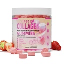 VIFSSG Collagen Peptide Gummies for Women,60 Gummies Sugar-Free Hydrolyzed, Extra Strength 2500mg Protein Type I,II,III,V,X with 15000mcg Biotin and Vitamin A B6 B12 C D E for Hair Skin Nail