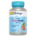 SOLARAY Super CranActin Cranberry Extract 400mg gezonde urinetrek ondersteuning met toegevoegde vitaminen