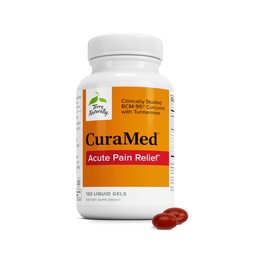 Terry natuurlijk Curamed acute pijn verlichting - supplement met BCM-95 Curcumine & BOS-10 Boswellia - Black Sesamzaadolie ter ondersteuning van verlichting van incidentele ongemak - 120 vloeibare gellen