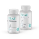 Biosil Collageen Booster Supplement - 60 vloeibare capsules, Pack of 2 - Gepatenteerde ch-OSA Activator voor huid, haar, nagels en gewrichten - Ondersteunt natuurlijke productie - 60 dagen levering