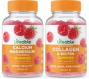 Levensvatbaar Calcium Magnesium + Collageen & Biotine, Gummies Bundle - Grote Proeverij, Vitamine Supplement, Glutenvrij, GGO vrij, Kauwbaar