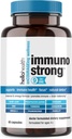 Dagelijks Immune Support Supplement Immunostrong 10-in-1 Immuniteitsvitaminen met Immune Booster Oregano, Olive Leaf, Verzachtende Antioxidant Omega 3, Kurkuma en Zink Vitaminen voor Volwassenen & Kids -60 ct