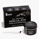 Sayan Pure Authentic Altai Shilajit Resin - 15 Gram, 2 maand aanbod - Hoge werkzaamheid Organic Fulvic Acid Supplement for Women and Men to Support Immune System, Energy, & Detox - Vegan, Non-GMO