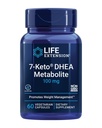 Prolongation de la durée de vie Métabolite 7-Keto DHEA – Remontez votre four à graisse – Non-OGM – Sans gluten – 100 Mg – 60 Capsules végétariennes
