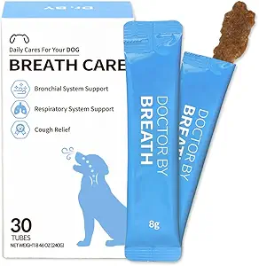 Doctor By Breath Bronchial Supplements for Dogs - Dog Cough Relief - for Dry, wet & Barkly Pet Cough (8,5 Ounce (Pack of 1))