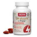 Jarrow Formules QH-Absorb + PQQ - 60 Softgels - Ondersteunt Mitochondriale Biogenese, Energieproductie & Cardiovasculaire Gezondheid - Tot 60 porties
