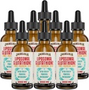 Liposomique Glutathion liquide 2000MG – Supplément de détox antioxydant pour les femmes et les hommes, Vieillissement Défense, Fonction hépatique et énergie, avec acide hyaluronique + Aloe Vera + vitamine C, naturel et végétalien, 16 FL.OZ