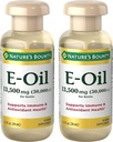 Nature's Bounty Vitamine E Oil, ondersteunt Immune & Antioxidant, 30.000IE Vitamine E, Topical of Oral, 2,5 fl Oz (pakket van 2)