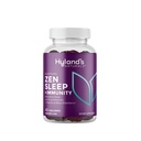Hyland's Rust en Fortify Zen Slaaphulp en Immune Support, 42 Vegan Gummies, met Melatonine en L-Theanine voor Slaapondersteuning en Biologische Zwarte Vlierbes, Vitamine C en Zink