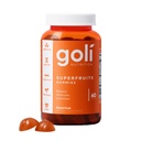 Goli Nutritional Supplement, SuperFruits Beauty Gummy Vitamine - 60 Count - Collageen-Promoting Ingrediënten - Gemengde Fruit, Veganistisch, Plant-Based, Niet-GMO, Glutenvrije & Gelatine Vrij