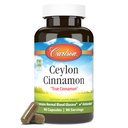 Carlson - Ceylon Cinnamon, kaneelsupplementen, 500 mg, kaneelextractpillen, Ceylon Cinnamon Capsules, 90 capsules.