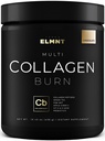 ELMNT Premium Chocolate Collages voor vrouwen Gewichtsverlies & Beauty w. Probiotica, ACV, KSM66, Hyaluronzuur, Biotine & Gepatenteerd Multi Collageen Peptiden Proteïnepoeder - Colageno Hidrolizado voor vrouwen
