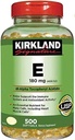 Kirkland Handtekening Vitamine E 180mg, 500 Softgels