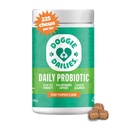 Probiotiques pour chiens - Probiotiques avancés pour chiens avec prébiotiques - favorise la santé digestive - soutient le système immunitaire et la santé globale (Pumpkin) 225 chews molles