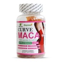 Curve Maca Gummies, 3000mg Vitality Supplement voor vrouwen, Ondersteuning Butt / HIPS & Gluteale Spieruitbreiding, 60 Tellen