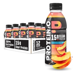 Proteïne2o 15g Wei Proteïne Geïnfundeerd Water, Peach Mango, 16,9 Oz Fles (verpakking van 12)