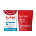 Humanen SuperBeets Geheugen + Focus & D3 Kauwen