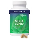Microbiome Labs MegaGuard Gut Health Suppléments - Ginger Root, Licorice Root & Artichaut Leaf Extract pour soutenir la santé digestive et le gaz occasionnel - pour les femmes, les hommes et les enfants 8+ (60 capsules)