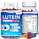 2 Pack Luteïne Gummies, 12 in 1 Luteïne en Zeaxanthine Supplementen Oogvitaminen Gummies voor volwassenen, Eye Health Supplement met Meerdere Vitaminen voor het bevorderen van oog en visie - 120 Gummies